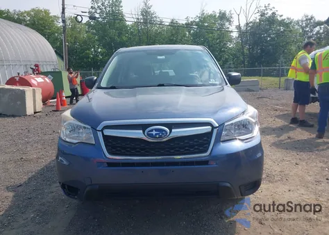 2014 Subaru Forester 2.5I из США, поврежденный, VIN JF2SJAAC6EH411451